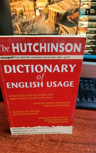 The Hutchinson Concise Dictionary of English Usage (Helicon language)