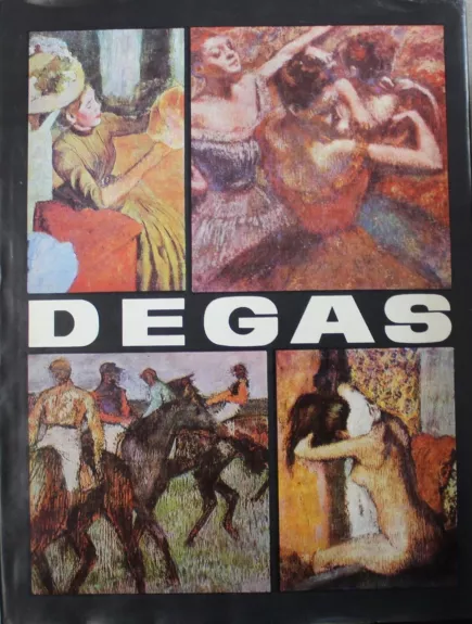 Edgar Degas - Radu Boureanu, knyga