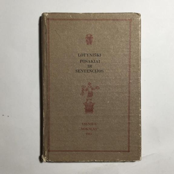 Lotyniški posakiai ir sentencijos