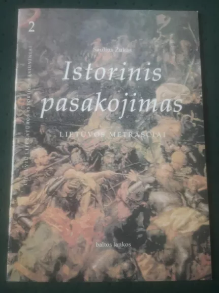 Istorinis pasakojimas Lietuvos metraščiai - Saulius Žukas, knyga