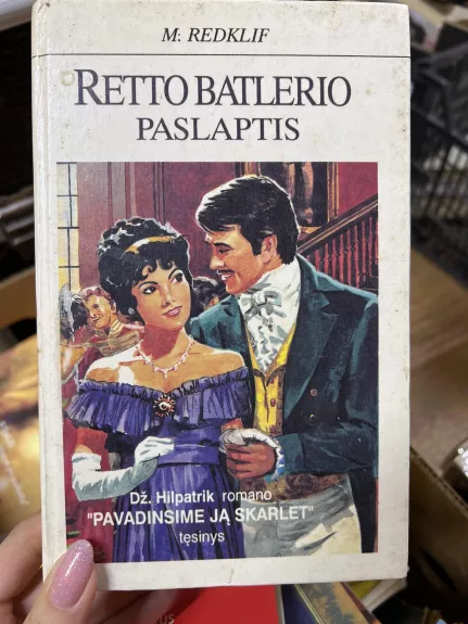 Retto Batlerio paslaptis - M. Redklif, knyga