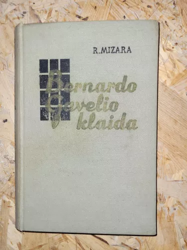 Bernardo Gavelio klaida - Rojus Mizara, knyga