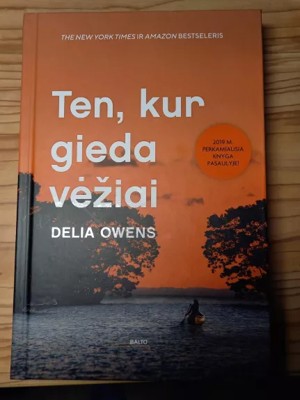 Ten, kur gieda vėžiai - Delia Owens, knyga 1