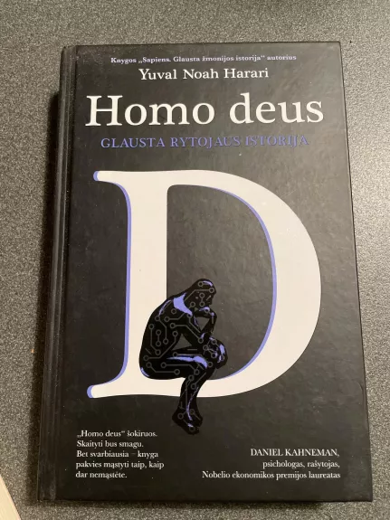 Homo deus. Glausta rytojaus istorija