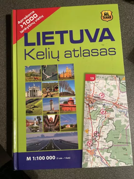 Lietuva. Kelių atlasas - Autorių Kolektyvas, knyga