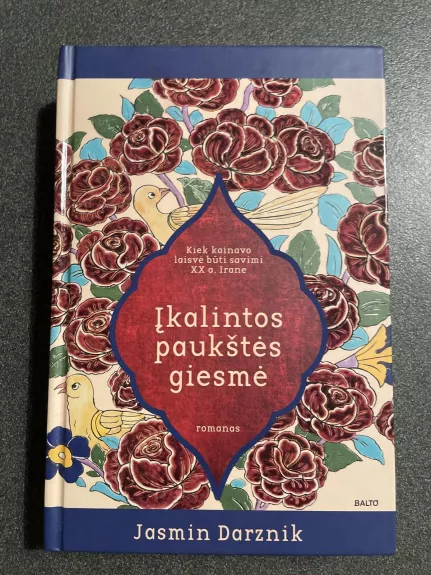 Įkalintos paukštės giesmė - Jasmin Darznik, knyga