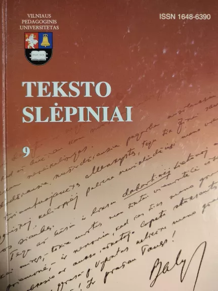 Teksto slėpiniai 9