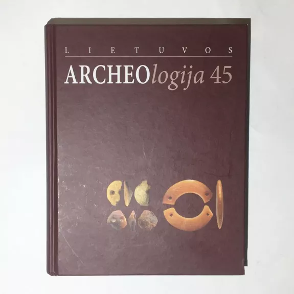 Lietuvos archeologija T. 45 - Agnė Čivilytė, knyga