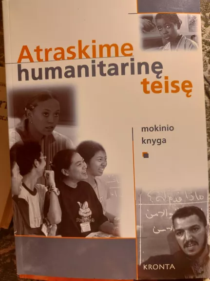 Atraskime humanitarinę teisę mokinio knyga
