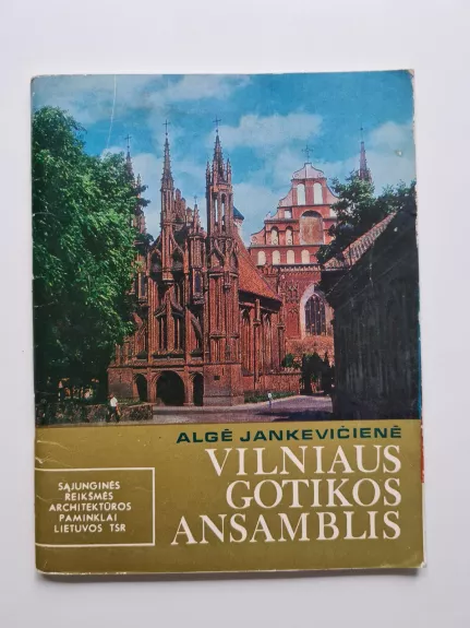 Vilniaus gotikos ansamblis - Algė Jankevičienė, knyga