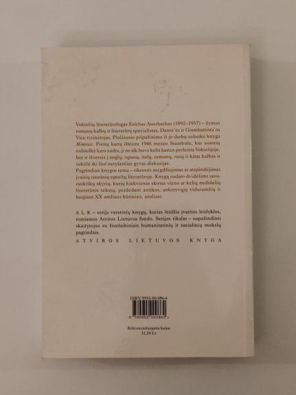 Mimezis. Tikrovės vaizdavimas Vakarų pasaulio literatūroje