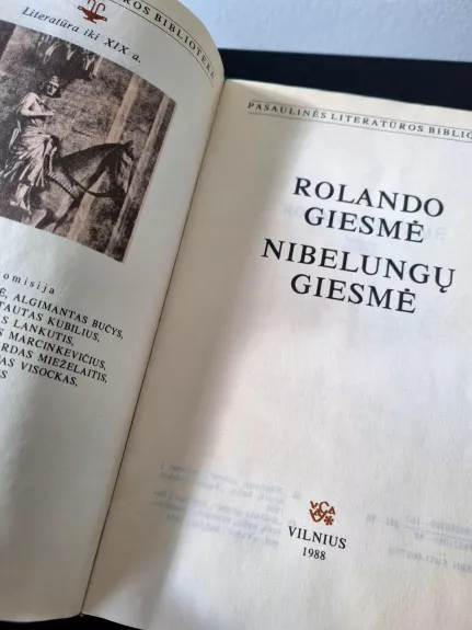 Rolando giesme. Nibelungų giesmė - Autorių Kolektyvas, knyga 1