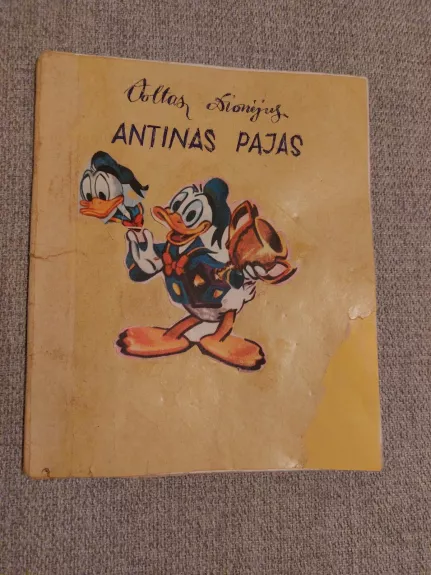 V Disnėjus Antinas Pajas,1967m - Walt Disney, knyga