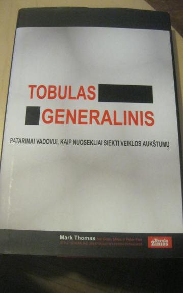 Tobulas generalinis - Mark Thomas, Gary  Miles, Peter  Fisk, knyga 1