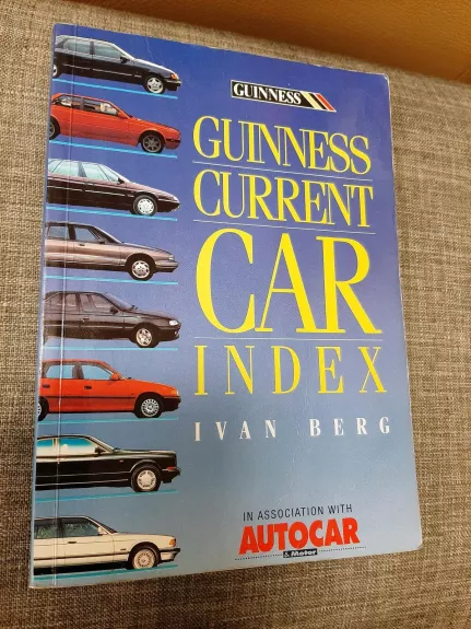 Guinness current car index - IVAN BERG, knyga 1