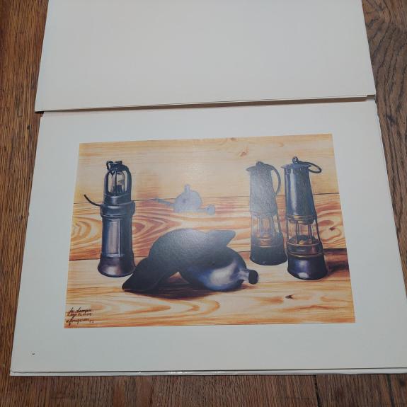 Farbige Gemaldewiedergaben Andre Fougeron