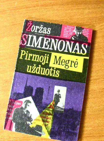 Pirmoji Megrė užduotis - Žoržas Simenonas, knyga