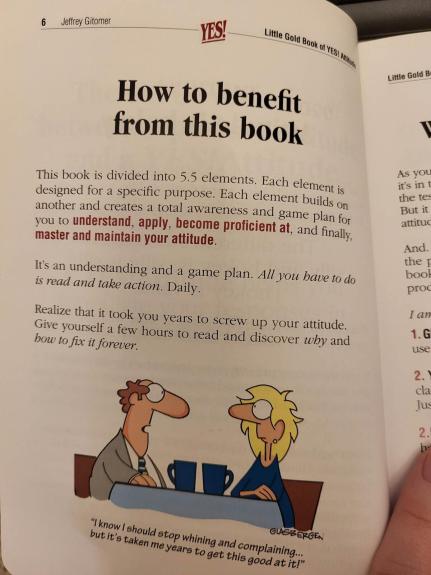 Little Gold Book of YES! Attitude