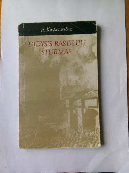 Didysis bastilijų šturmas - Algis Kasperavičius, knyga