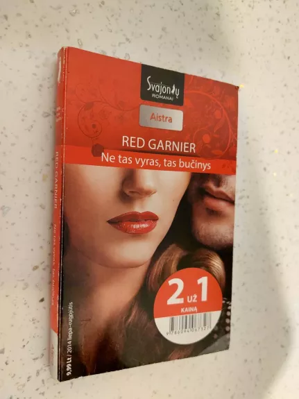 Ne tas vyras, tas bučinys - Red Garnier, knyga