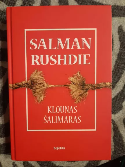 Klounas Šalimaras - Salman Rushdie, knyga