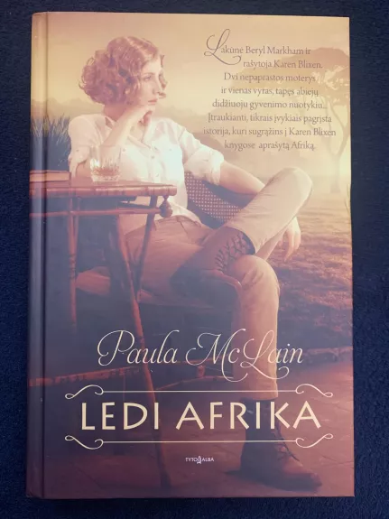 Ledi Afrika - Paula Mclain, knyga