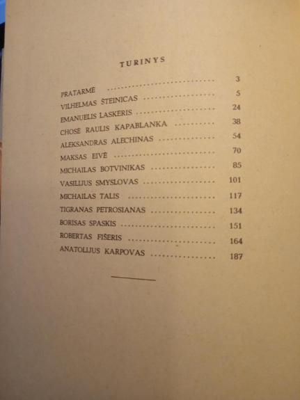 Rinktinės pasaulio čempionų partijos