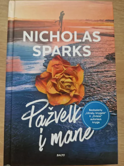 Pažvelk į mane - Nicholas Sparks, knyga