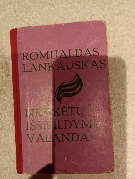 Netikėtų išsipildymų valanda - Romualdas Lankauskas, knyga