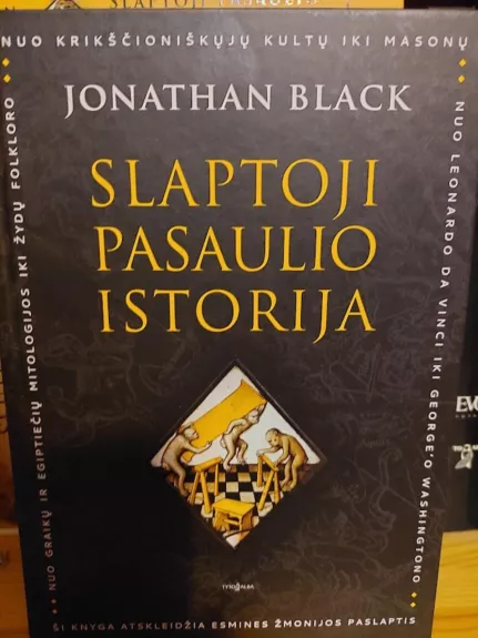 Slaptoji pasaulio istorija - Jonathan Black, knyga