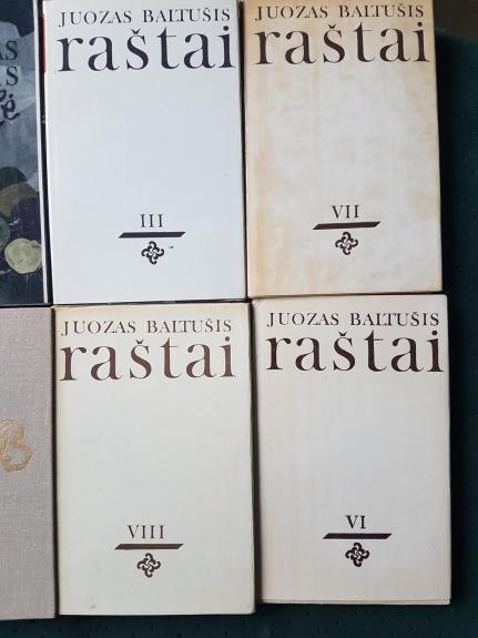 Baltušis rinkinys 8ios knygos