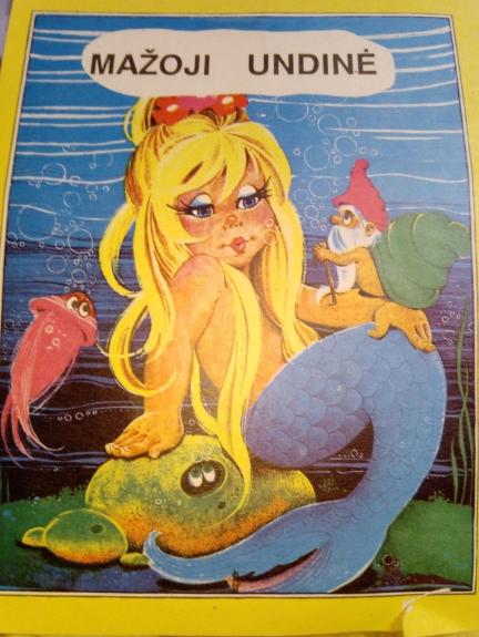 "Princesė ir varlė" ir "Mažoji undinė" dvi pasakos vienoje knygelėje