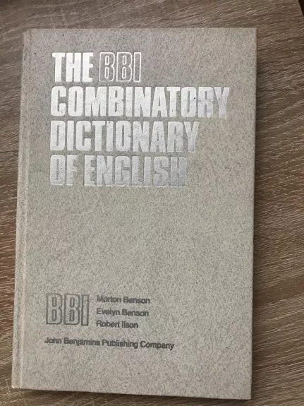 The BBI combinatory dictionary of english