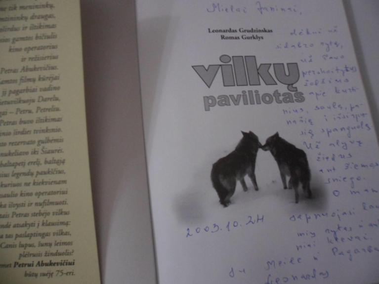 Vilkų paviliotas - Grudzinskas L., knyga 1