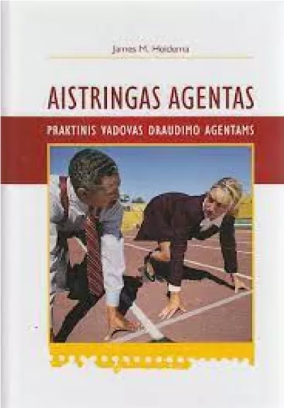 Aistringas agentas - James M. Heidema, knyga