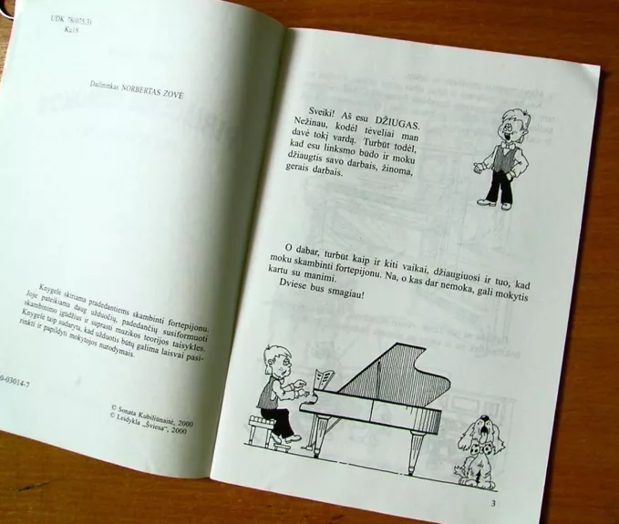 Pirmosios pamokos prie fortepijono - Sonata Kubiliūnaitė, knyga 1