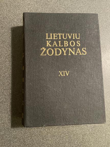 Lietuvių kalbos žodynas XIV SU-Šliuožti