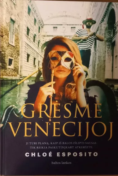 Grėsmė Venecijoj - Chloe Esposito, knyga