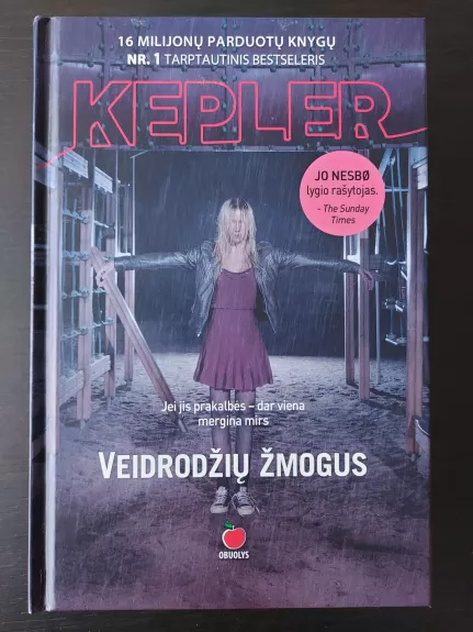 Veidrodžių žmogus - Kepler Lars, knyga
