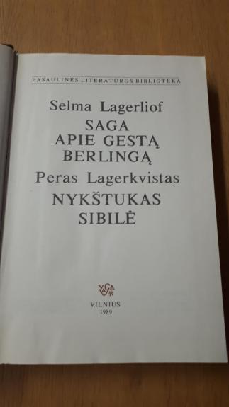 Saga apie Gestą Berlingą. Nykštukas Sibilė