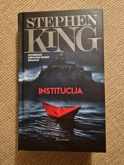 Institucija - Stephen King, knyga