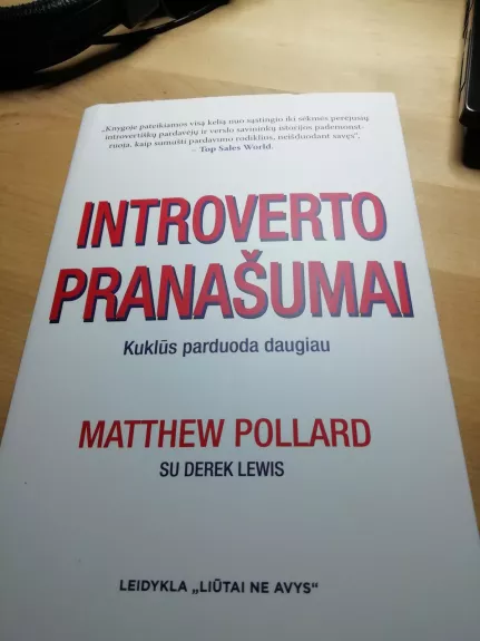 Introverto pranašumai, Kuklūs parduoda daugiau - Matthew Polllard, knyga