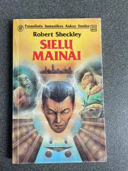 Sielų mainai - Robert Sheckley, knyga