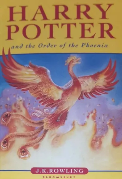 HARRY POTTER AND THE ORDER OF THE PHOENIX - Rowling J. K., knyga