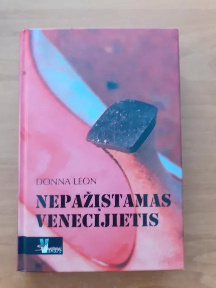 Nepažįstamas venecijietis - Donna Leon, knyga