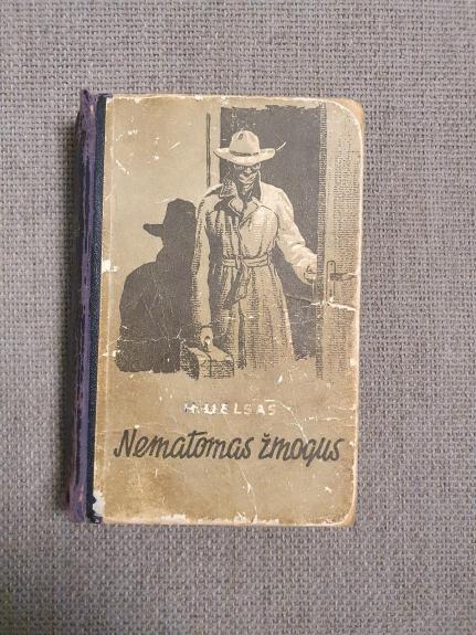 Nematomas žmogus - H. Uelsas, knyga