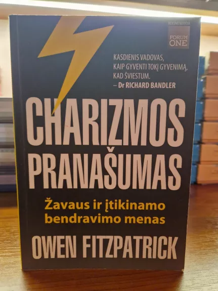 Charizmos pranašumas - Owen Fitzpatrick, knyga