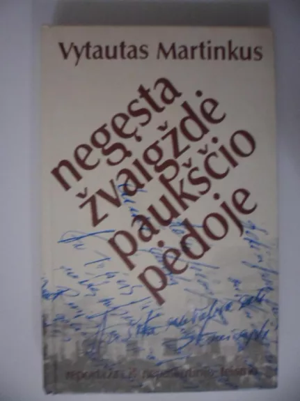 Negęsta žvaigždė paukščio pėdoje - Vytautas Martinkus, knyga