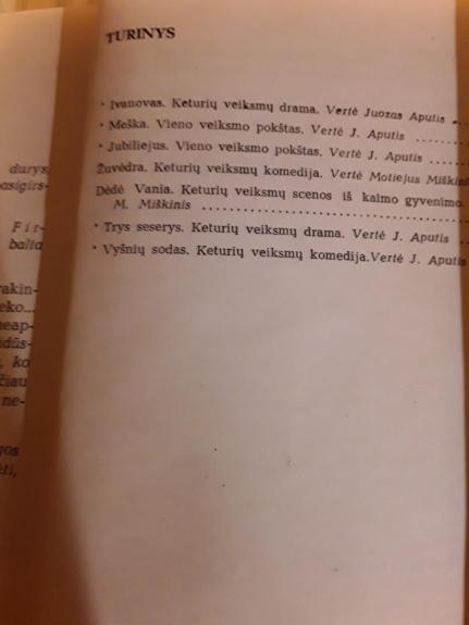 Kūrinių serija (5 tomai) - Antonas Čechovas, knyga 1