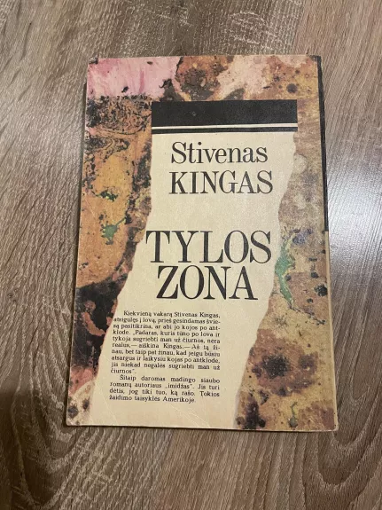 Tylos zona - Stephen King, knyga 1